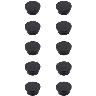Elegant Lighting Trovon 1.6Inch Diameter Matte Black Oversize Round Knob Multipack (Set of 10)