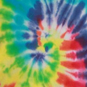 tie dye bright swirl