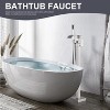 Mixxidea Standing Tub Faucet Brushed Nickel - 2 of 3