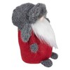 Northlight LED Lighted Plush Gnome with Long Beard Christmas Figure - 8.25" - Red and Gray - 3 of 4