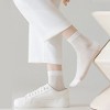 Anna-Kaci Womens Lightweight Breathable Crew Socks 4-Pack Delicate Knit Pattern Soft Stretch Comfort Fit - 3 of 4