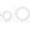 Storied Home Marble Trivets for Dining Table, Set of 2 - 3 of 4