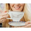 Silver Buffalo Disney Beauty and the Beast Ceramic Teacup and Saucer Set - 4 of 4