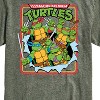 Men's - Teenage Mutant Ninja Turtles - Group Action Burst Short Sleeve Graphic T-Shirt - 2 of 4