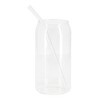 Gibson Home Zadie 10 Piece Glass Tumbler and Straw Set in Clear - 2 of 4