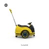 12V 3-In-1 Ride On Car Designed to Grow With Your Child-LED-yellow - 4 of 4