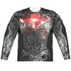Men's Justice League Movie Cyborg Uniform (Front Back Print) Long Sleeve Costume T-Shirt - 2 of 4
