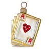 Christopher Radko Company 3.0 Inch Royal Flush Cards Casino Gamble Tree Ornaments - image 3 of 3