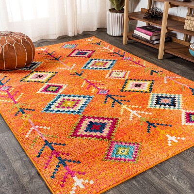 JONATHAN Y Love Geometric Area Rug