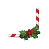 Great Papers! Candy Cane Holly Holiday Letterhead 8.5" x 11" 80 sheets (2018020) - 2 of 2