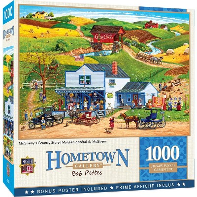 MasterPieces Inc Hometown Gallery McGivenys Country Store 1000 Piece Jigsaw Puzzle