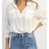 Women's LA BELLA VITA POCKET BLOUSE - MIOU MUSE - 4 of 4