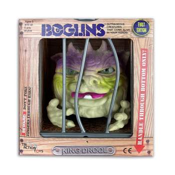 TriAction Toys Boglins 8-Inch Foam Monster Puppet | King Drool