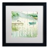 Trademark Fine Art - Daphne Brissonnet 'Lakeside I' Matted Framed Art - 2 of 4