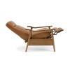 Lyngins Modern Wood Arm Recliner Chair with Push Back & Footrest,Accent Club Chair for Living Room,Bedroom - 4 of 4