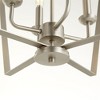 Quorum Lighting 4 - Light Chandelier in  Satin Nickel - 2 of 4