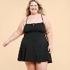 Blogilates Women's Tie Front Twirl Active Dress - 3 of 4
