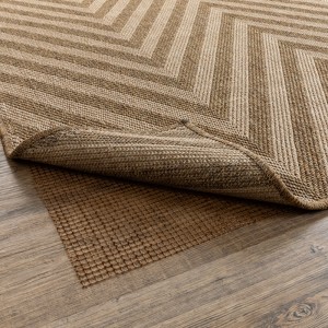 Oriental Weavers Outdoor Grip Non Skid Area Rugs Pad 9-Feet by 12-Feet Rug - 1 of 4