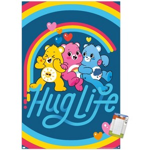 Trends International Care Bears: Unlock The Magic - Hug Life Unframed Wall Poster Prints - 1 of 4
