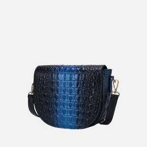 MKF Collection Amalia Halloween Croc-Embossed Crossbody Luxurious and Chic Women's Bag by Mia K - 1 of 4
