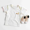 The Juniper Shop Mini Smiley Let's Go Exploring Front and Back Toddler Short Sleeve Tee - 4 of 4