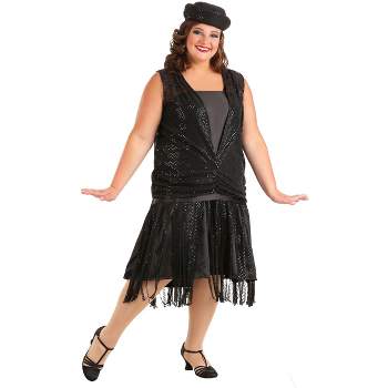 HalloweenCostumes.com Plus Size Jazz Flapper Costume