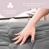 Nestl 100% Waterproof Quilted Mattress Pad Cover, Hypoallergenic Fitted Mattress Protectors, Upto 21-Inch Deep Pocket Fitted Mattress Cover - 2 of 4