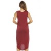 Just Love Modal Sleeveless High Low Dress / Dresses for Women - 3 of 3