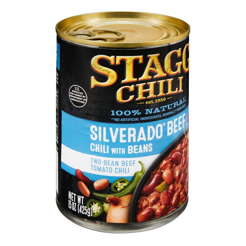 Stagg Chili Gluten Free Silverado Beef Chili with Beans - 15oz, 5 of 9
