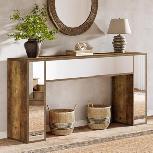 Tribesigns 62.99-Inch Mirrored Console Table - 1 of 4