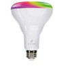 Monoprice Stitch Smart Wi‑Fi RGBCW Light Bulb 8W 650 Lumens BR30 works with Alexa/Google Voice Control Assistant - 2 of 4