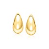 Pure Collection by Ross-Simons Italian 18kt Gold Vermeil Petite Teardrop Earrings - 3 of 4