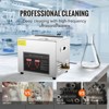 VEVOR Ultrasonic Cleaner with Digital Timer & Heater, Professional Ultra Sonic Jewelry Cleaner, Stainless Steel Heated Cleaning Machine, Silver - 3 of 4