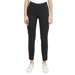 Calvin Klein Womens Solid Casual Cargo Pants - 1 of 1