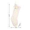 FIONECA Knitted Christmas Stocking - 4 of 4