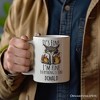 It's Fine I'm Fine Fire Cat Mug, Sarcastic Gift (Non-Custom Only)| OrnamentallyYou - 4 of 4