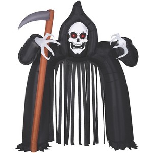 Gemmy Inflatable Archway Reaper Halloween Decoration - 9.5 ft x 7.25 ft - Black - 1 of 1