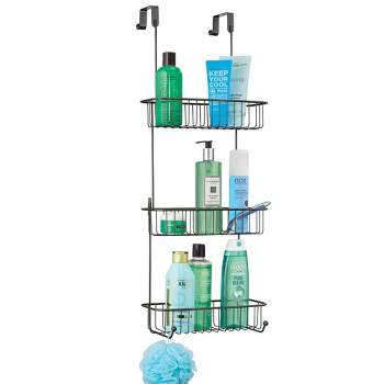 Mdesign Bath Countertop Hair Care Styling Tool Organizer Holder : Target