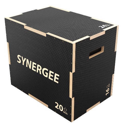 Synergee Non-Slip 3-in-1 Wood Plyo Boxes - image 1 of 4