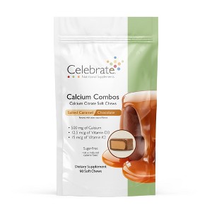 Celebrate Vitamins Calcium Citrate Soft Chew Combos - 1 of 4
