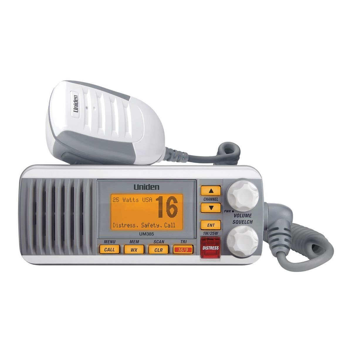 Uniden 25-Watt Fixed-Mount VHF Marine Radio with DSC, UM385 - thumbnail 6