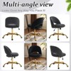 Karl Home | 23 inch Task Chair Office Desk Chair Make Up Chair With Wheels - 3 of 4