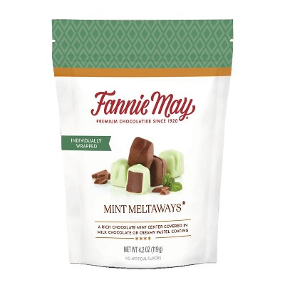 Fannie May Mint Meltaways Stand Up Bag - 4.2oz