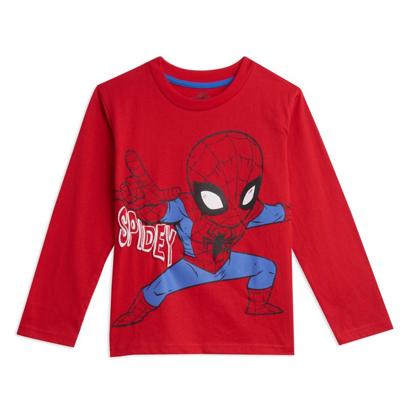Marvel Avengers Hulk Spider-Man 3 Pack Graphic T-Shirts Toddler, 3 of 9