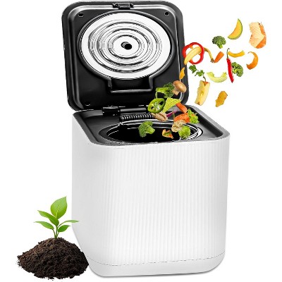 NutriChef Electric Kitchen Composter - 3 Liters Food Waste Bin - NCVK9112BWH.5