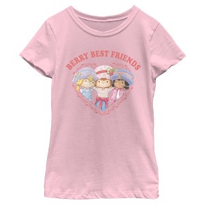 Girls Strawberry Shortcake Berry Best Friends T Shirt - 1 of 4