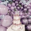 PartyWoo Balloons Dusty Purple Matte Lavender Lilac 12 Inch 50 pcs - 3 of 4