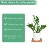 Unique Bargains Ceramic Durable Indoor Decorative Plant Saucer 2 Pcs - 3 of 4