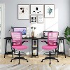 FDW Drafting Chair Tall Office Chair Desk Chair with Breathable Mesh Back Adjustable Height - 2 of 4