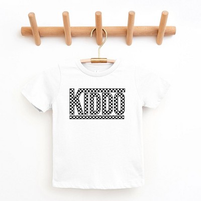 The Juniper Shop Kiddo Checkered Toddler Short Sleeve Tee